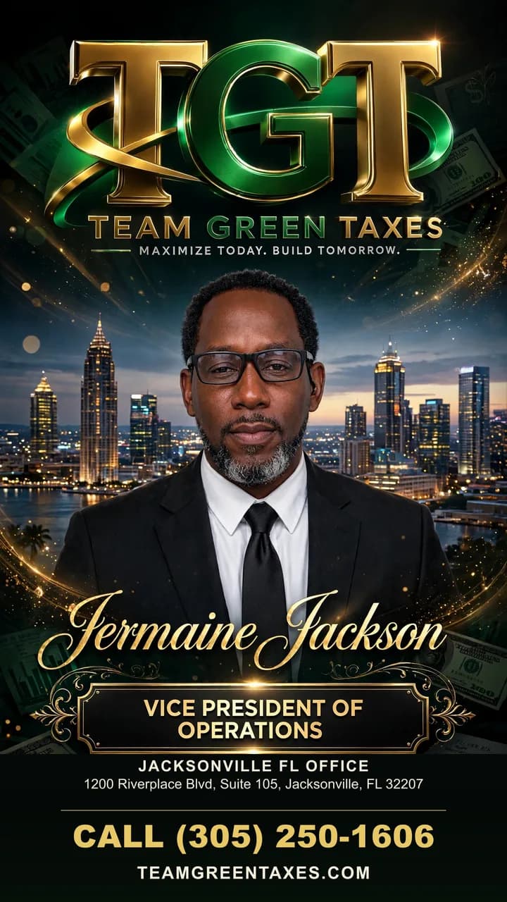 Jermaine Jackson, Team Green Taxes Jacksonville